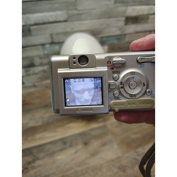 Canon Powershot A400 Compact Digital Camera M4560 AA Battery Operation Works!! - Picture 4 of 12